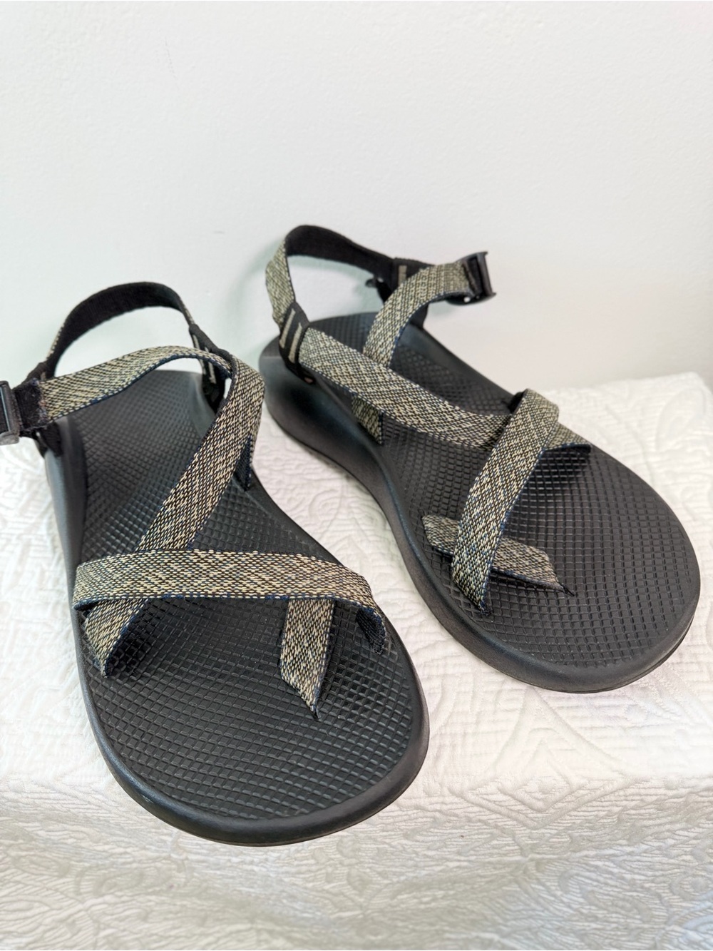 Chaco Men’s Size 11 Z Cloud Sport Sandals Black Hiking Vibram